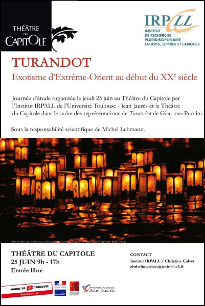 Turandot : exotisme d'extrême-orient au début du XXe siècle.