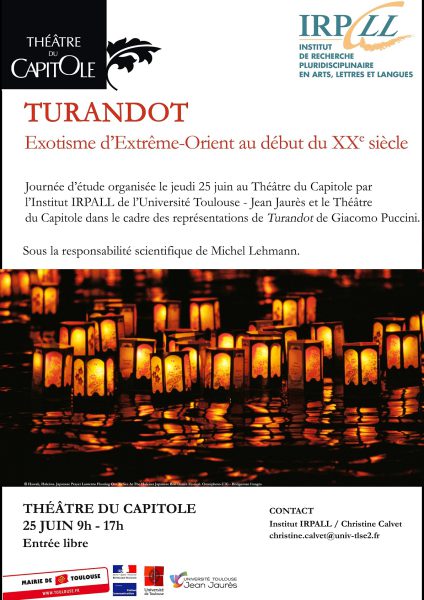 Turandot : exotisme d&rsquo;extrême-orient au début du XXe siècle.