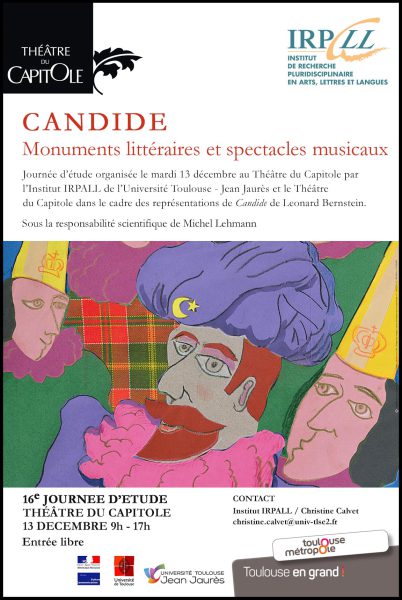 Candide : monuments littéraires et spectacles musicaux.