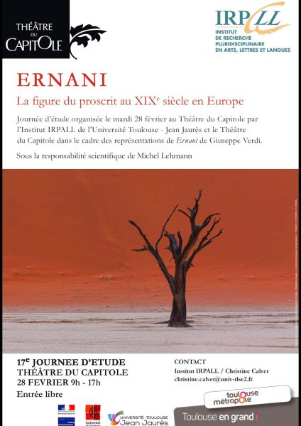 Ernani : la figure du proscrit dans les arts au XIXe siècle en Europe