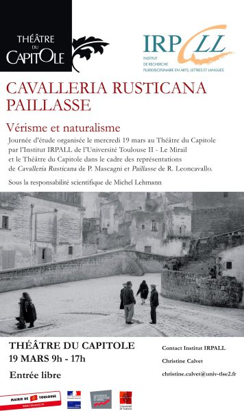 Cavalleria Rusticana & Pagliacci : vérisme et naturalisme
