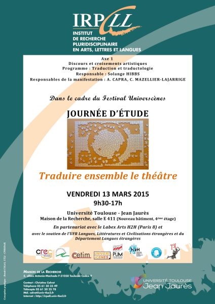 Traduire ensemble le théâtre